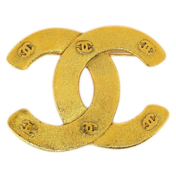 Chanel CC Brooch Pin Gold 29/1263 115068 - Picture 1 of 4